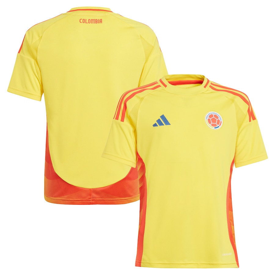 Colombia National Team 2024 Home YOUTH Jersey – Yellow