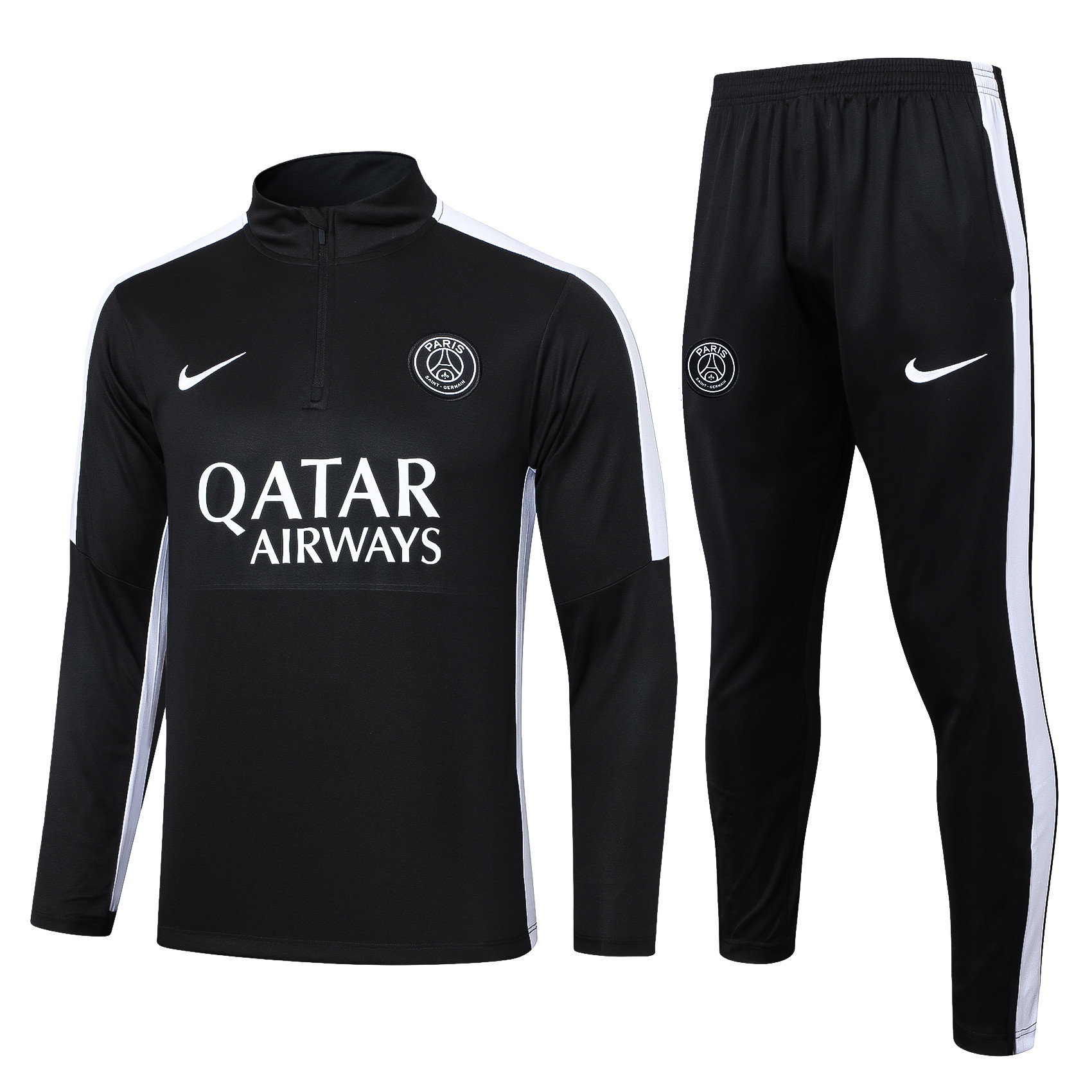 Paris Saint-Germain Training Top Set 23/24 – Black/White