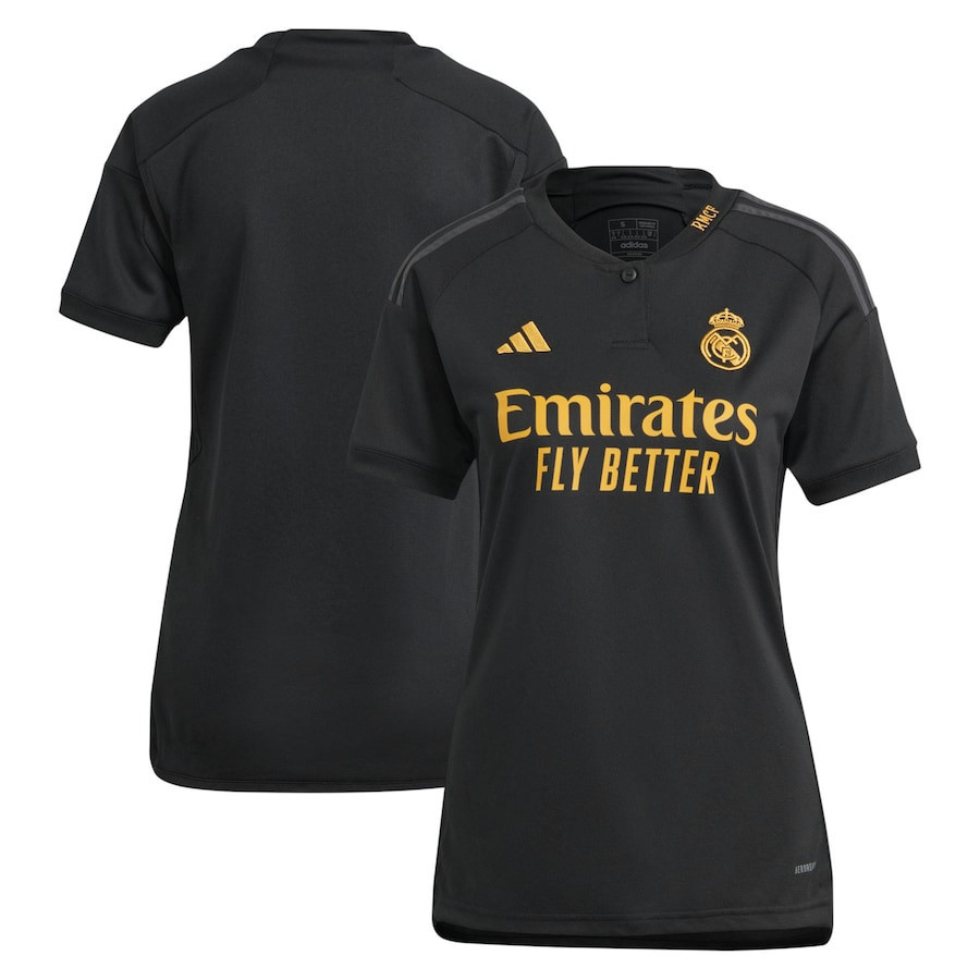 Real Madrid Women's 2023/24 Third Jersey – Black