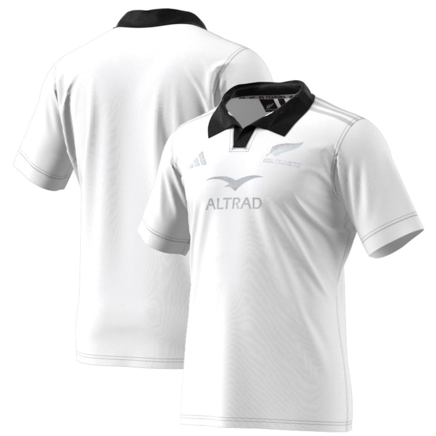 New Zealand All Blacks Rugby 2024/25 Away Men Jersey – White