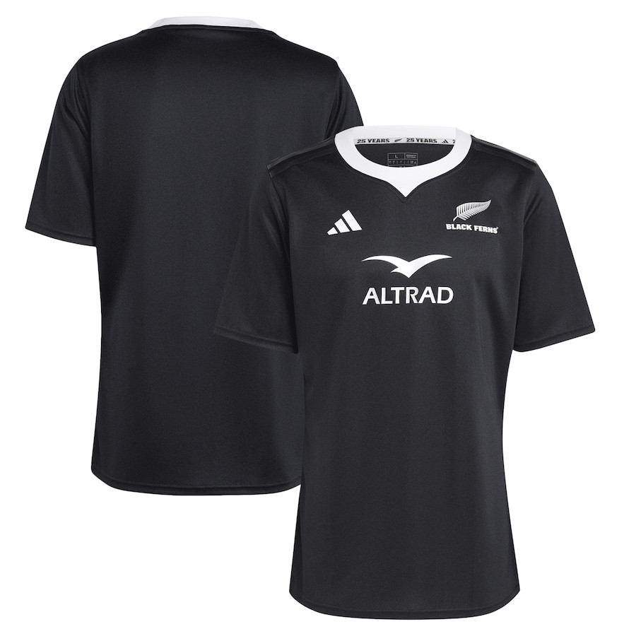 New Zealand Black Ferns Rugby 2024/25 Home Men Jersey – Black