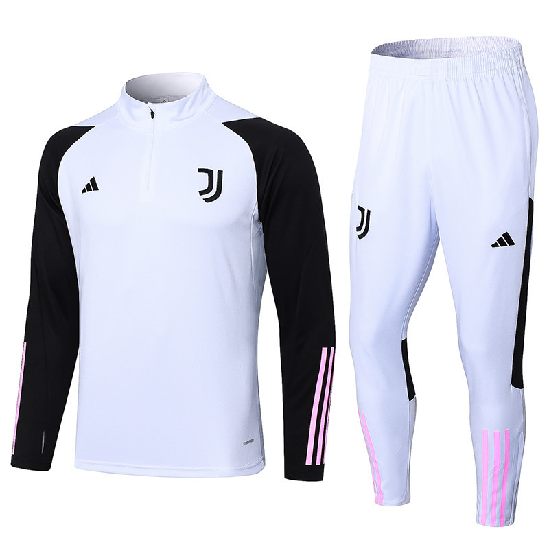 Juventus Training Top Set 23/24 – White/Black/Pink