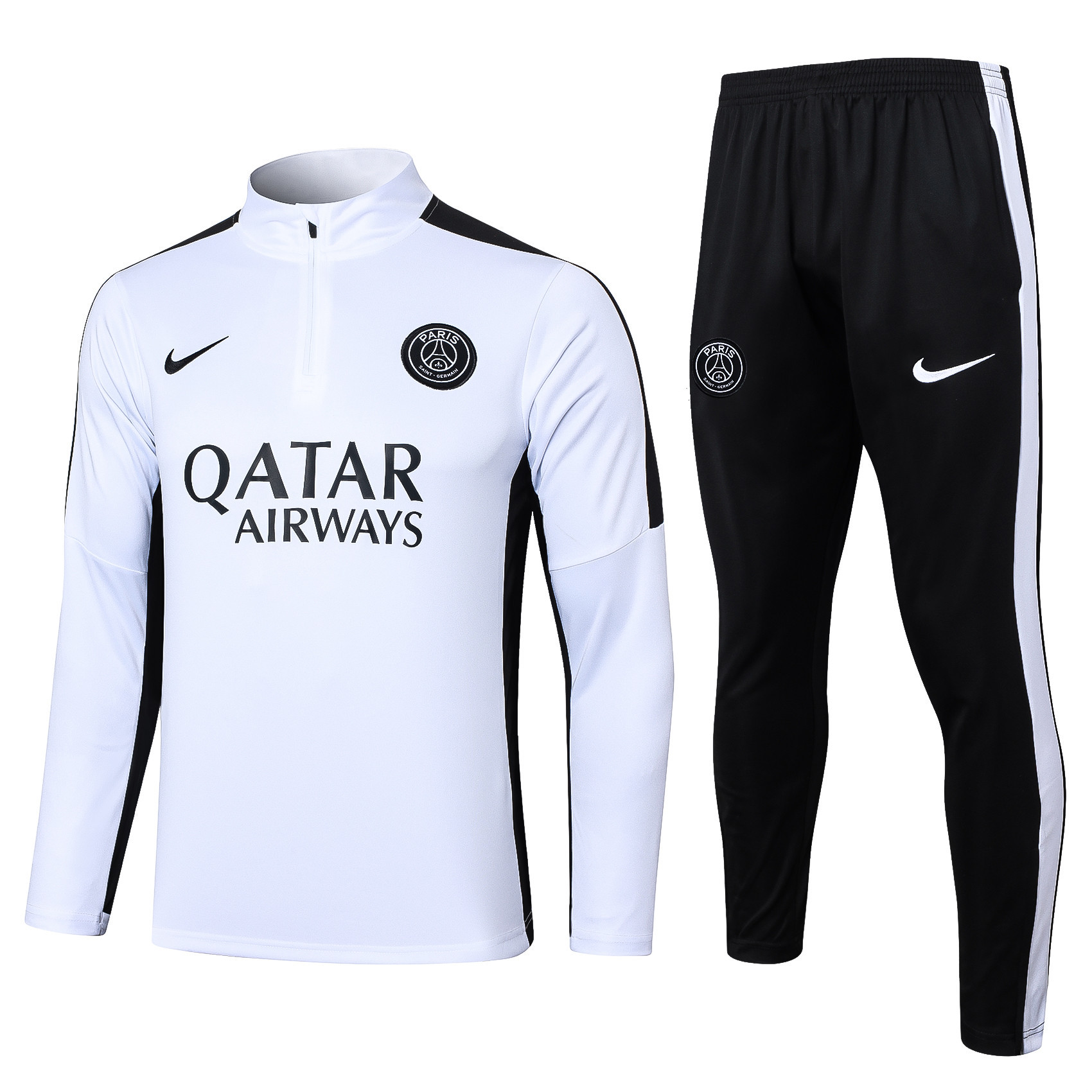 Paris Saint-Germain Training Top Set 23/24 – Black & White