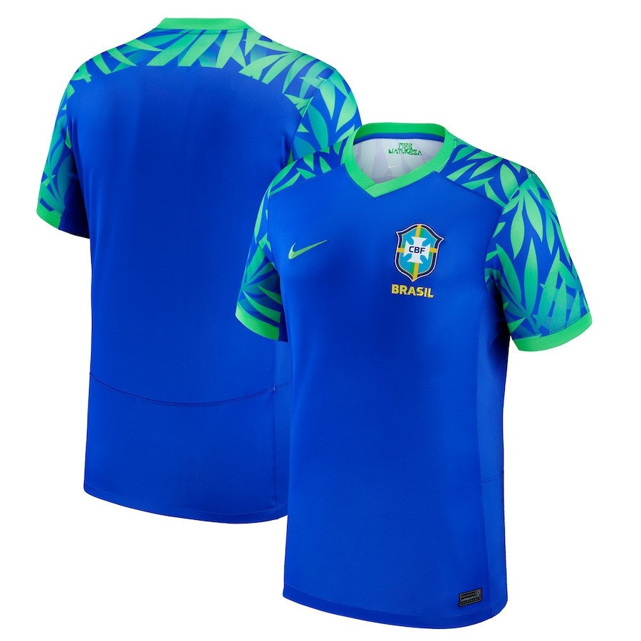 Brazil Women's National Team 2023/24 Away Stadium Men Jersey – Blue