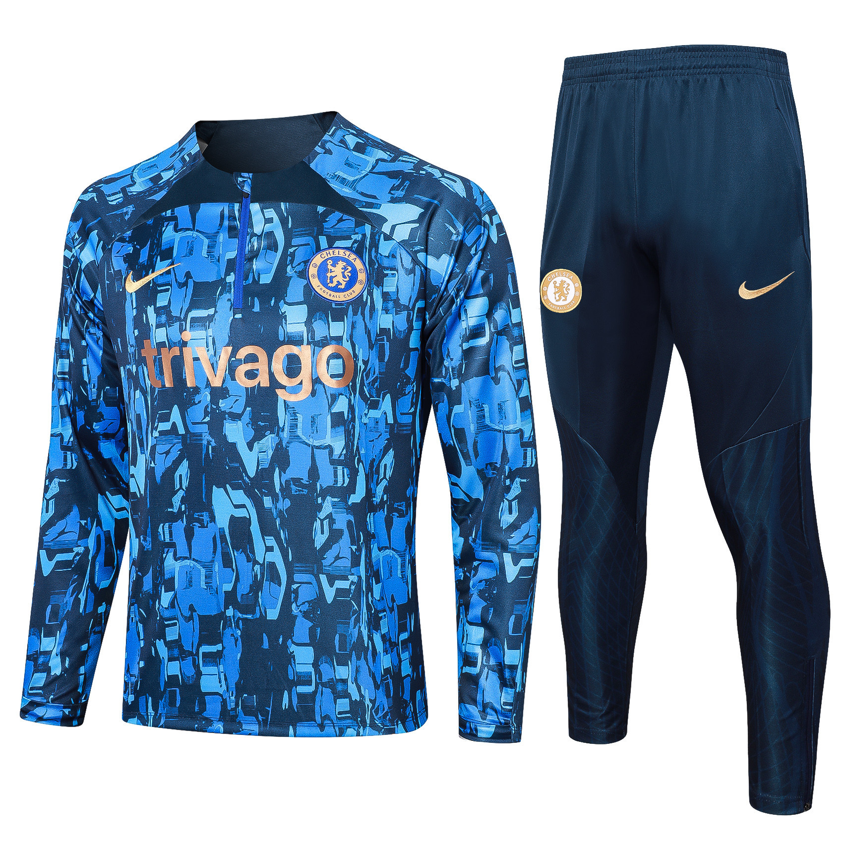 Chelsea Training Top Set 23/24 – Blue/Navy