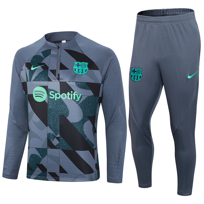 Barcelona Training Top Set 23/24 – Gray