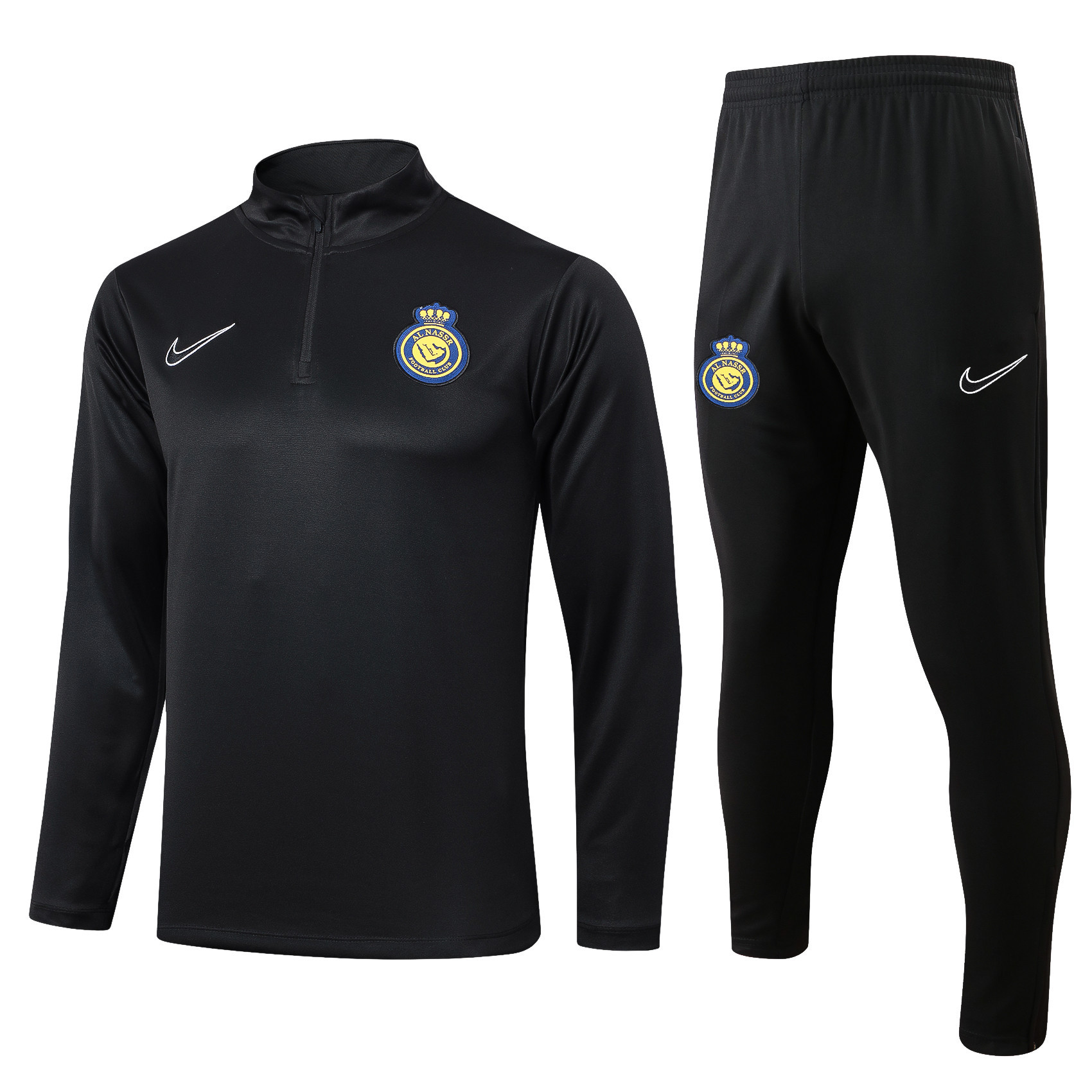 Al-Nassr Training Top Set 23/24 – All Black