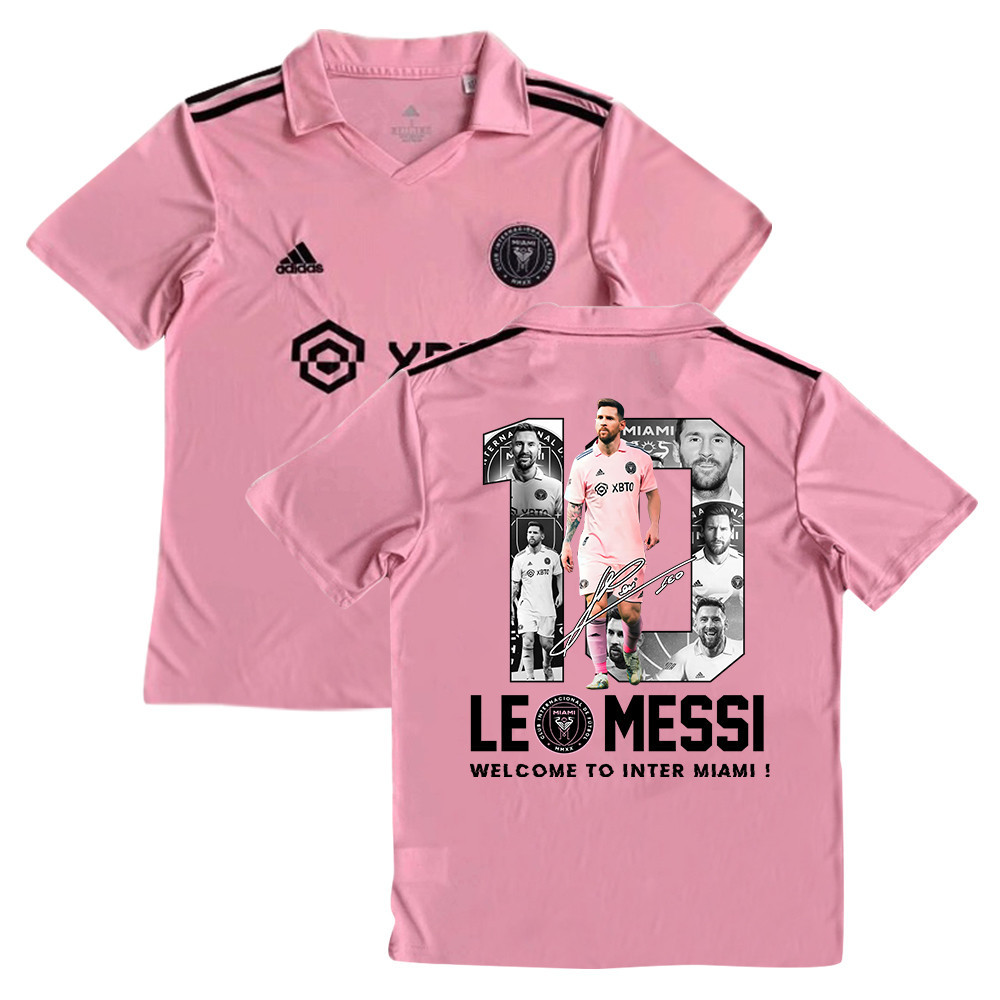 Lionel Messi 10 Welcome To Inter Miami FC 2023/24 YOUTH Home Jersey – Pink