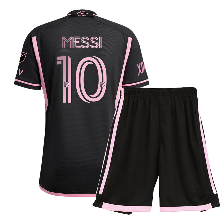 Lionel Messi 10 Inter Miami FC 2023/24 Away Jersey Kit – Black