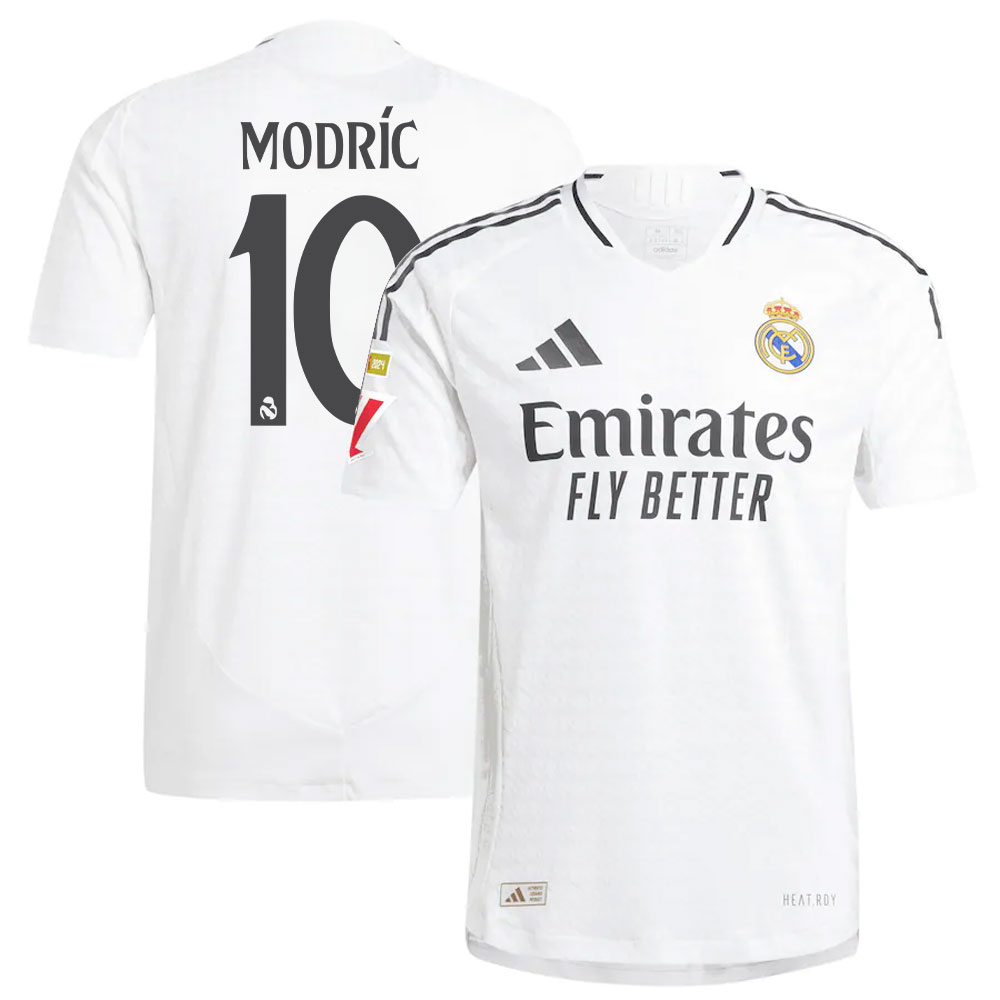 #10 Luka Modri Real Madrid 2024/25 Home Player Jersey  White