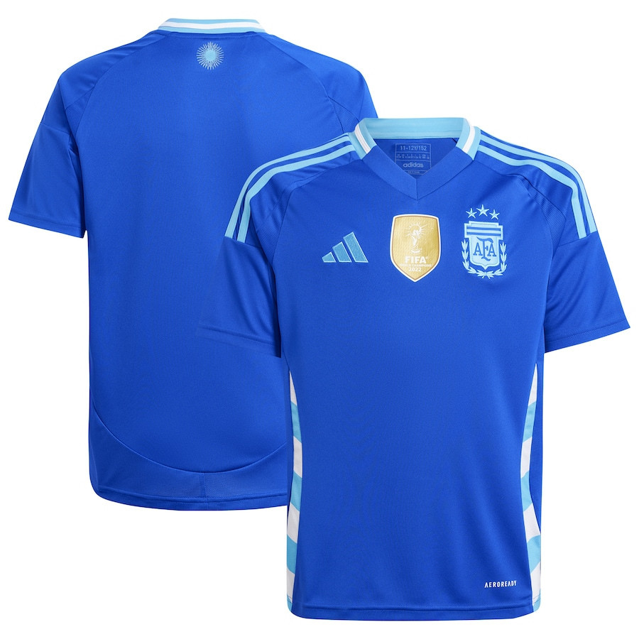 Argentina 2024/25 YOUTH Away Jersey – Blue