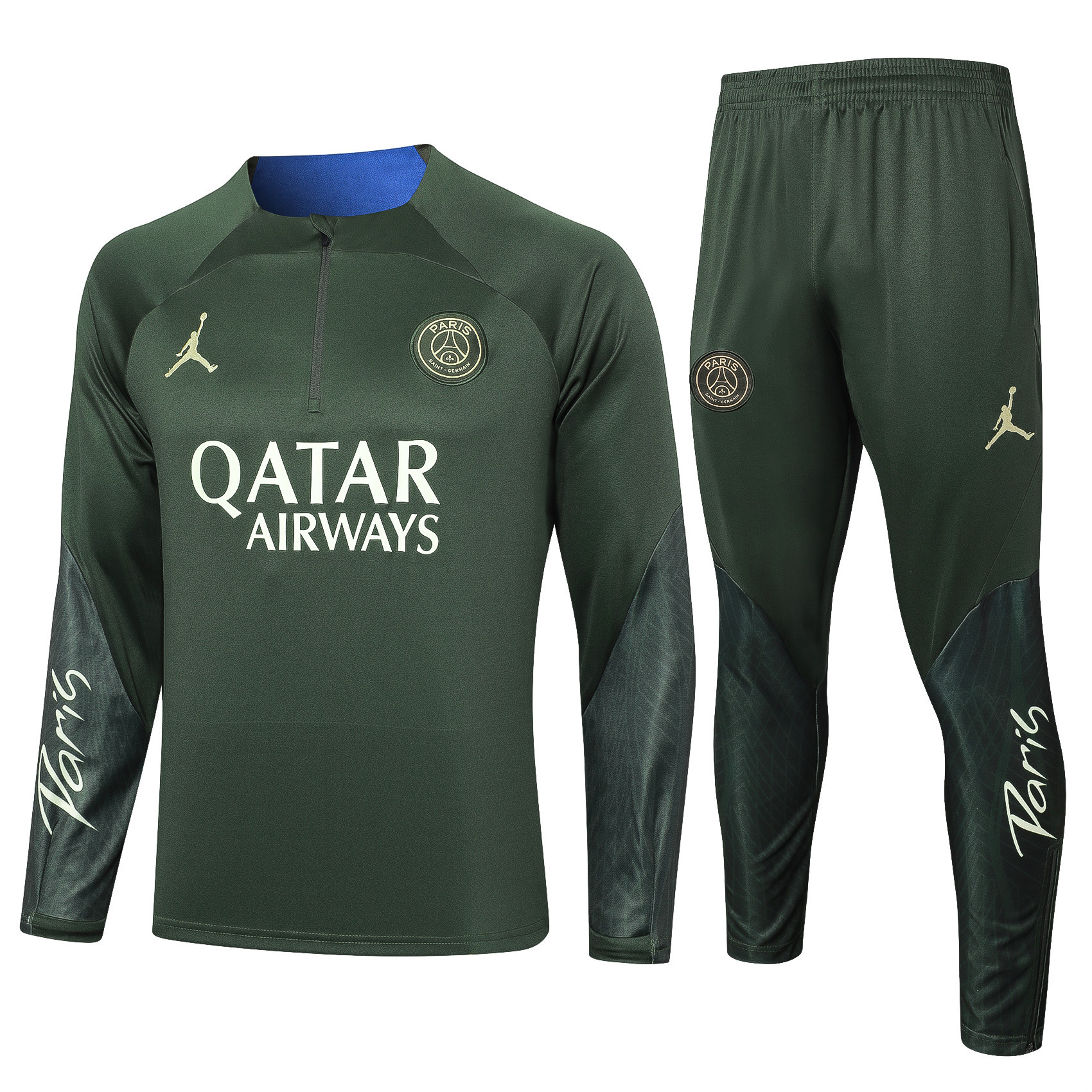 Paris Saint-Germain Training Top Set 23/24 – Olive