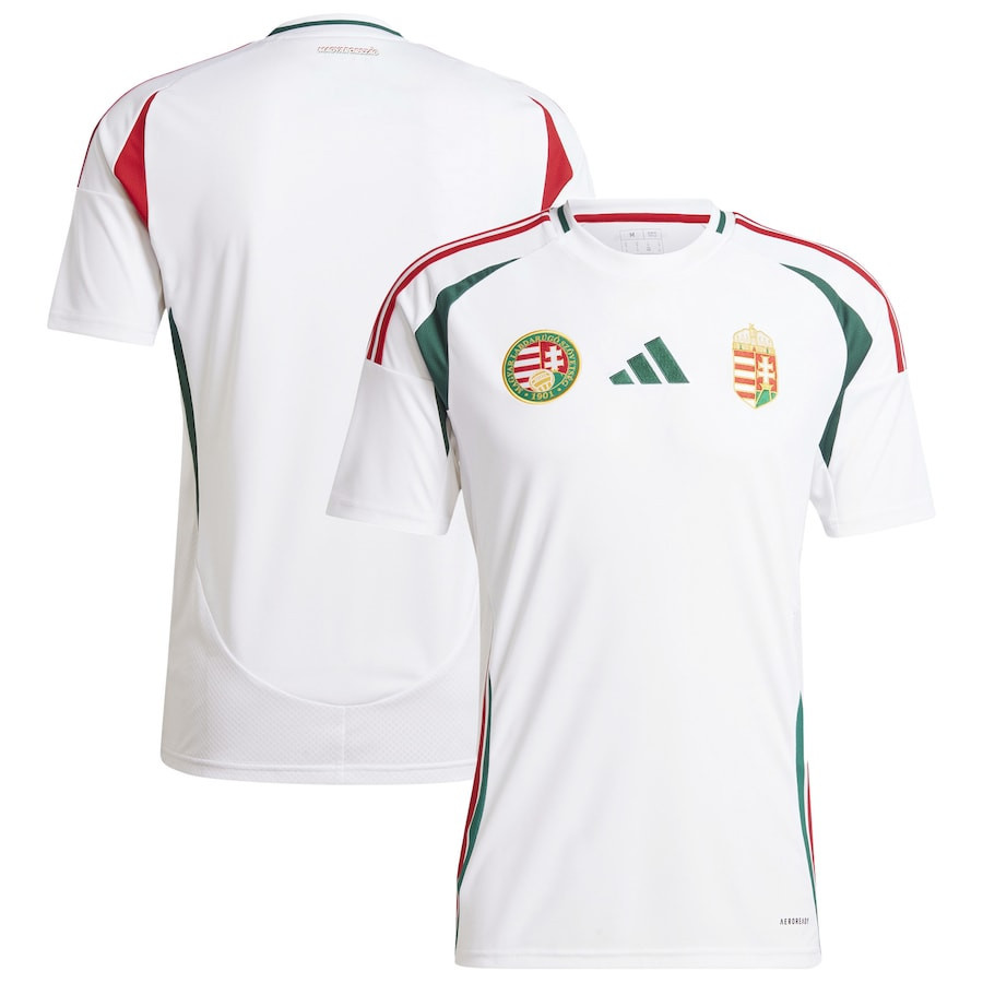 Hungary National Team 2024 Away Stadium Men Jersey – White