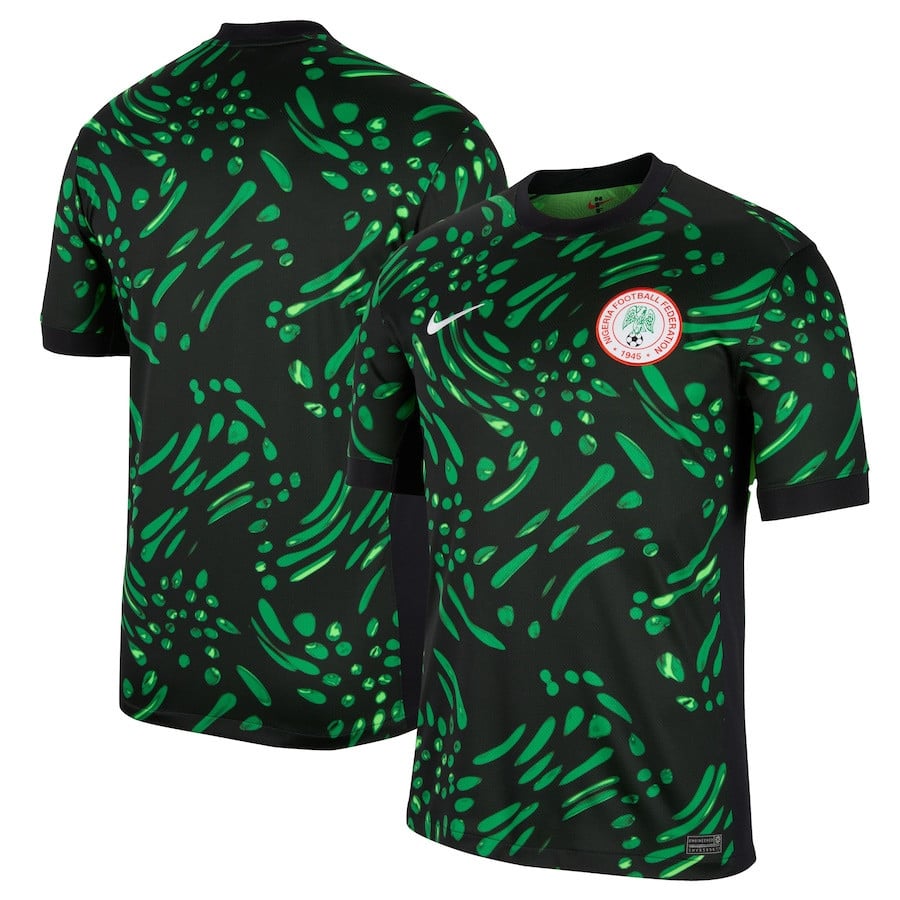 Nigeria National Team 2024 Away Men Jersey – Black