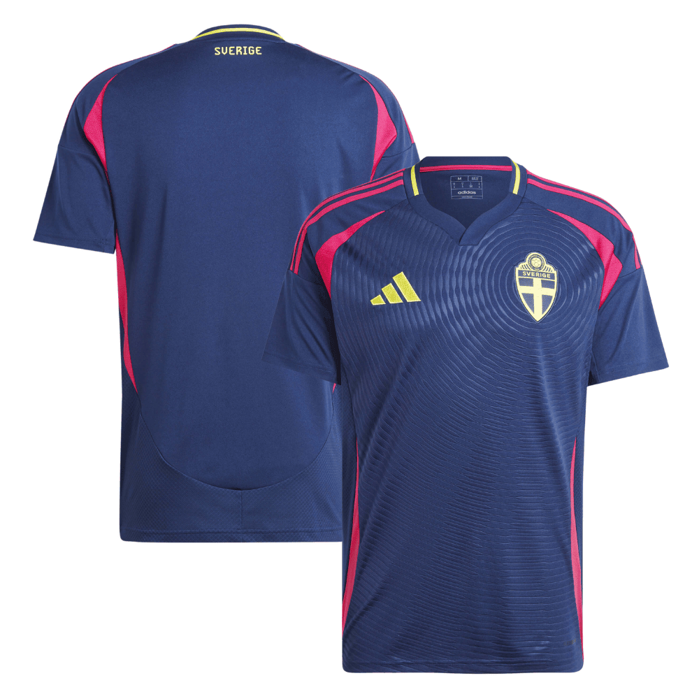 Sweden National Team 2024 Away Stadium Men Jersey – Navy