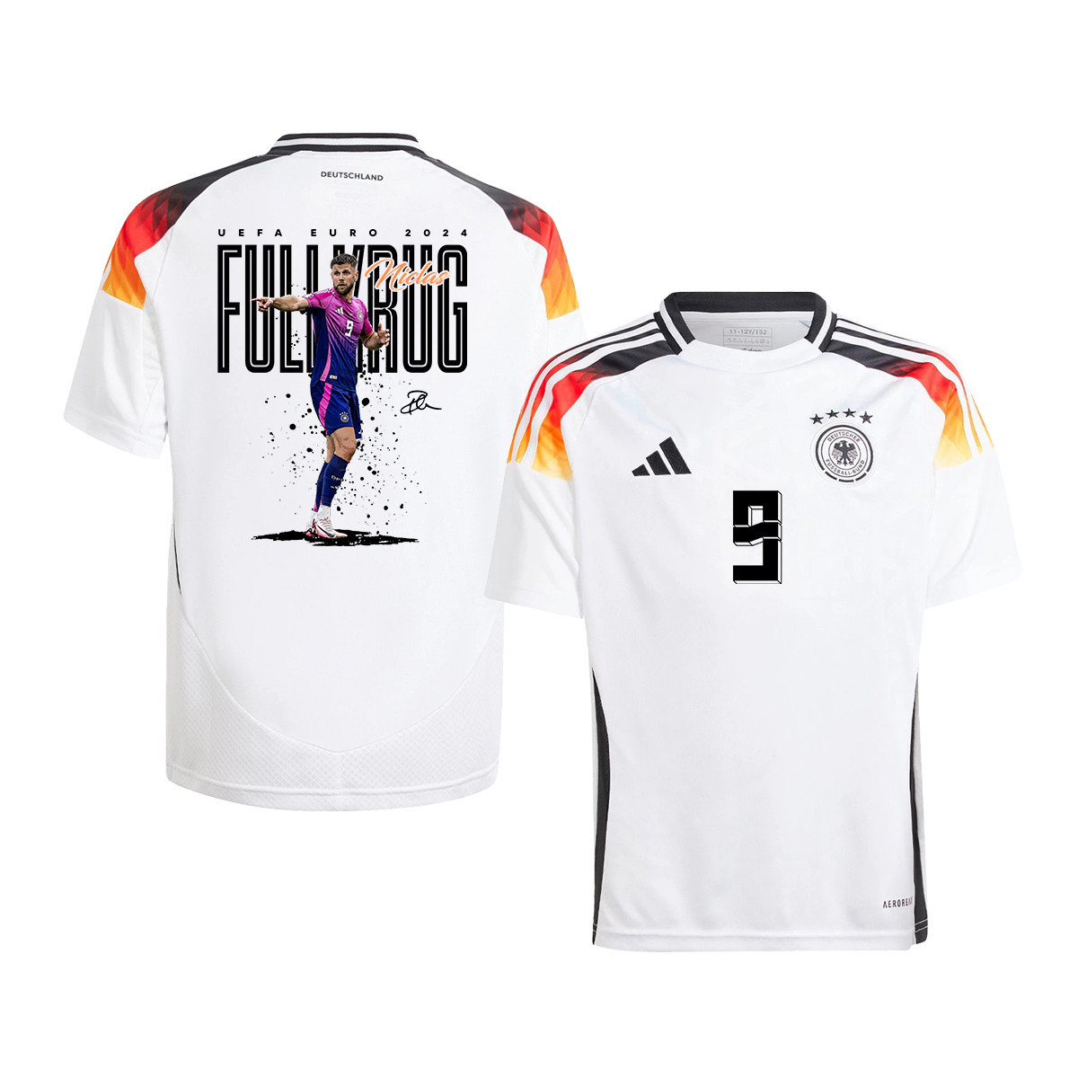 Niclas Fllkrug 9 Football Icon Germany 2024/25 YOUTH Jersey