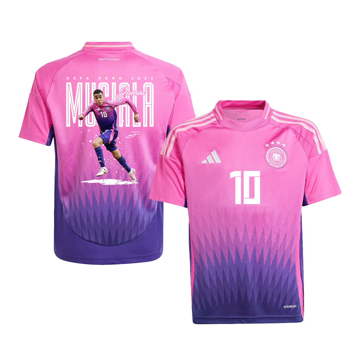 Jamal Musiala 10 The Best Attacking Player Germany 2024/25 YOUTH Jersey
