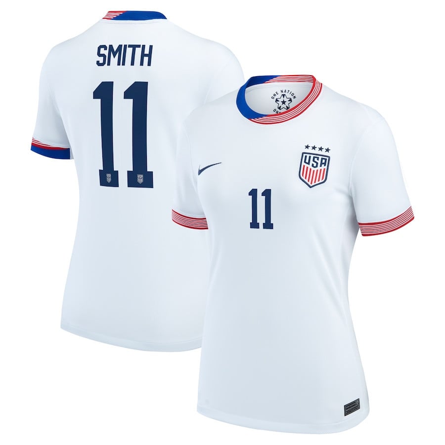 Sophia Smith 11 USWNT 2024 Home Stadium Women Jersey – White