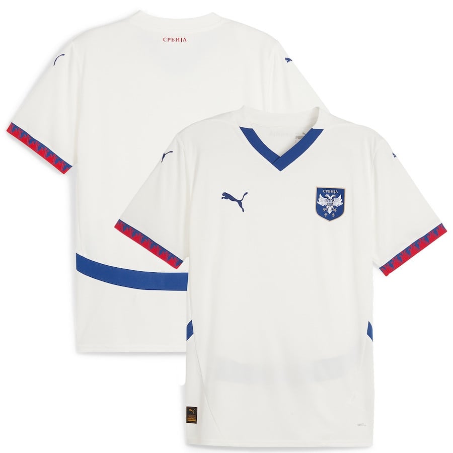 Serbia National Team 2024 Away Men Jersey – White