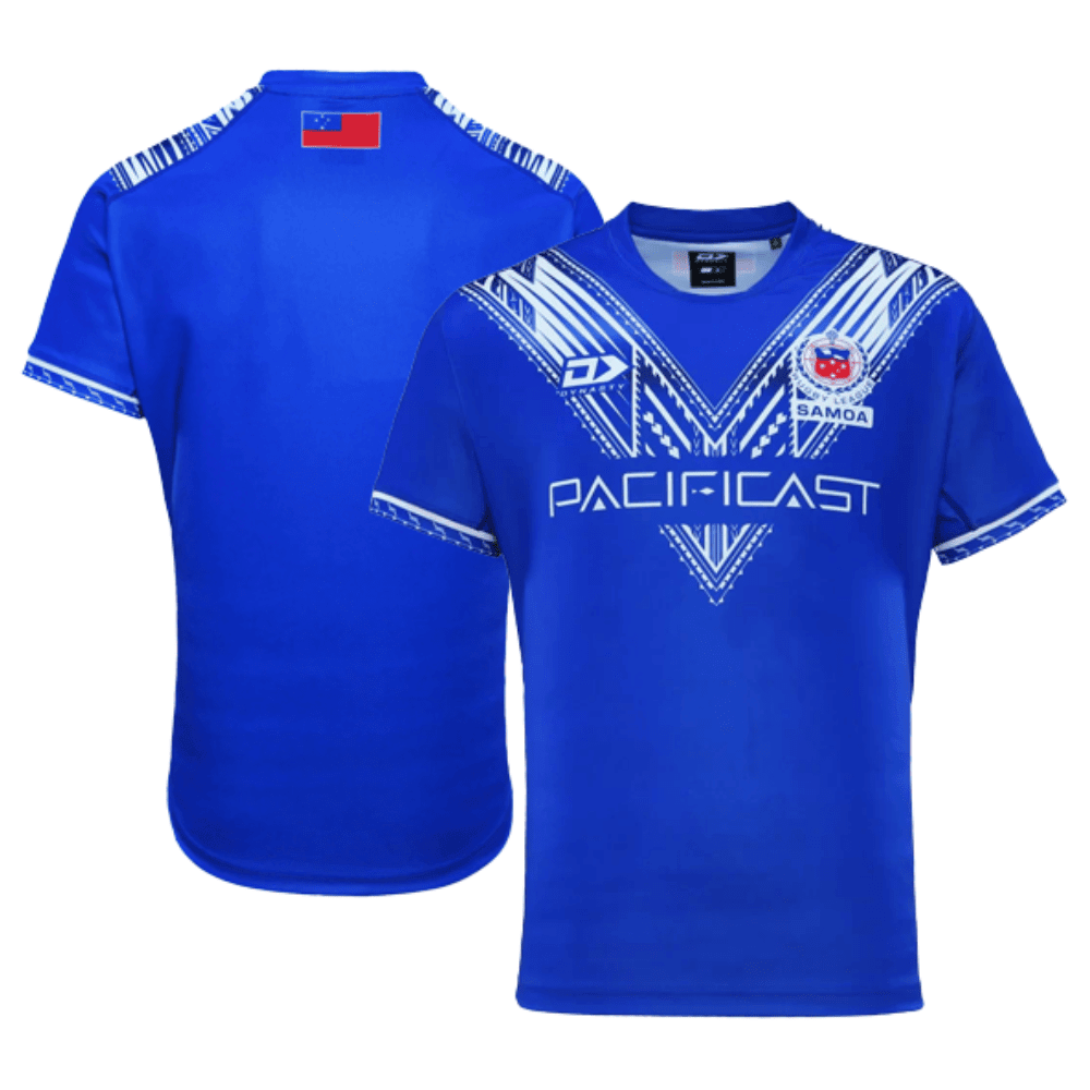 Toa Samoa Rb League 2023 Home Men Jersey – Blue