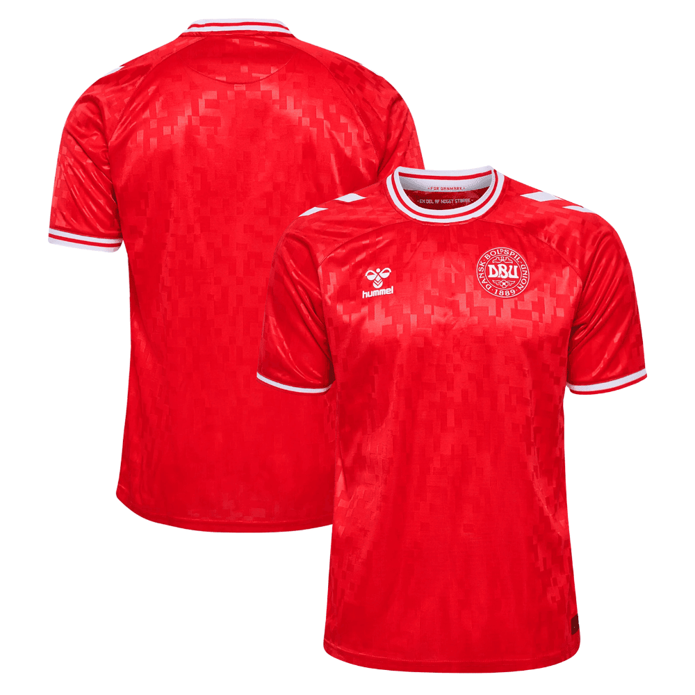 Denmark National Team 2024 Home Stadium Men Jersey – Red