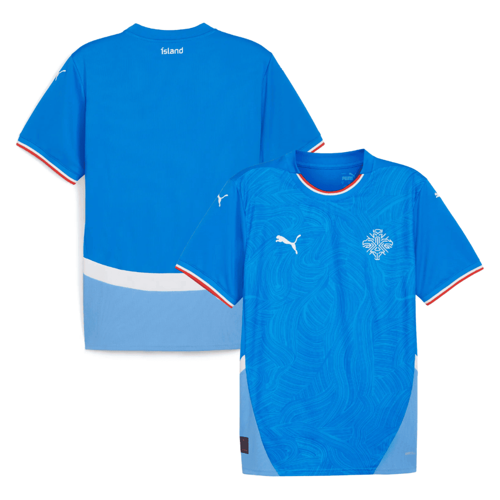 Iceland National Team 2024 Home Men Jersey – Blue