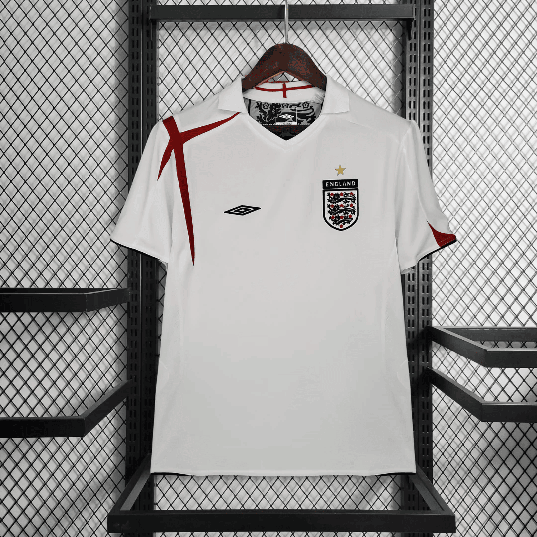 England 2006 Home Retro Jersey – White