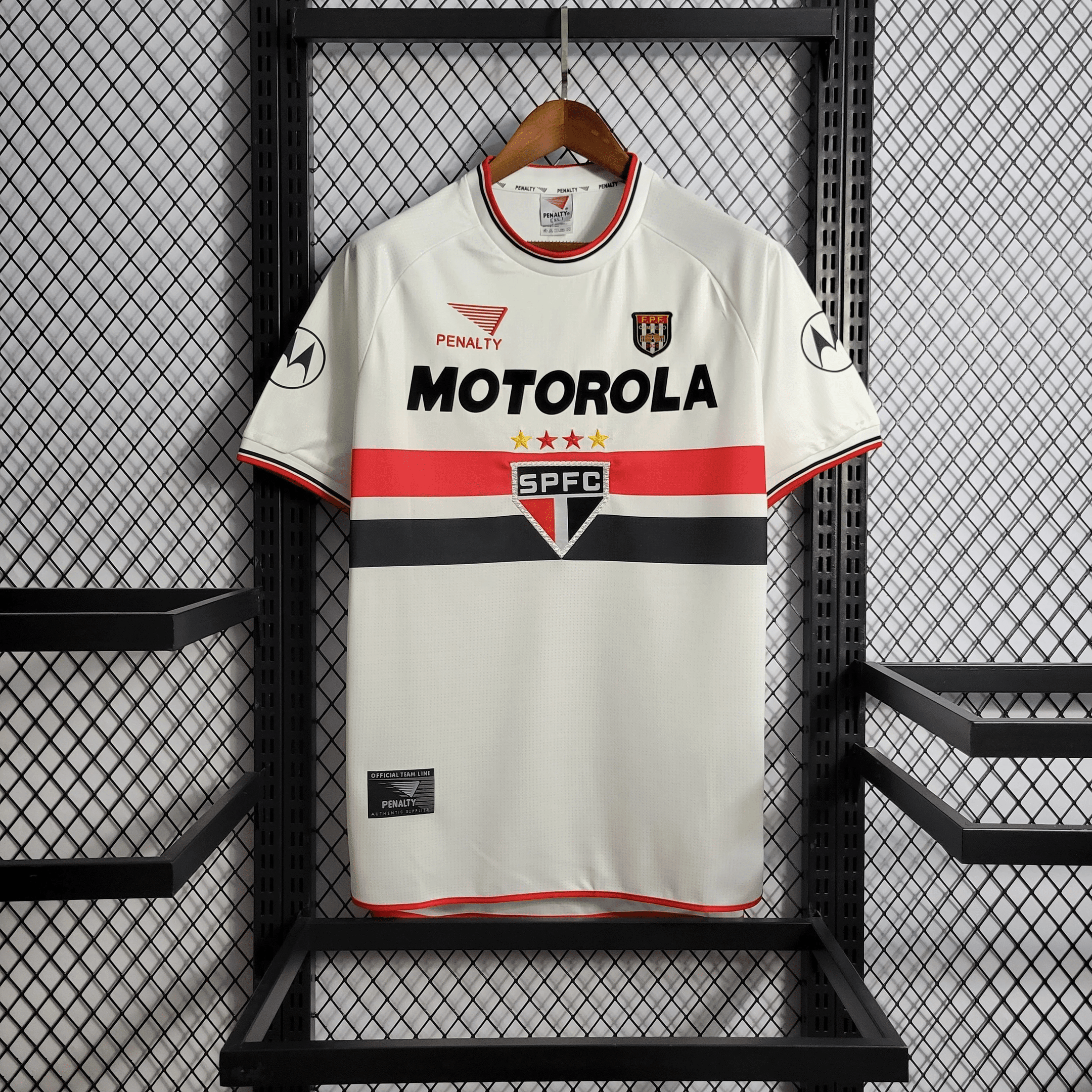 Sao Paulo Home Retro Jersey – White