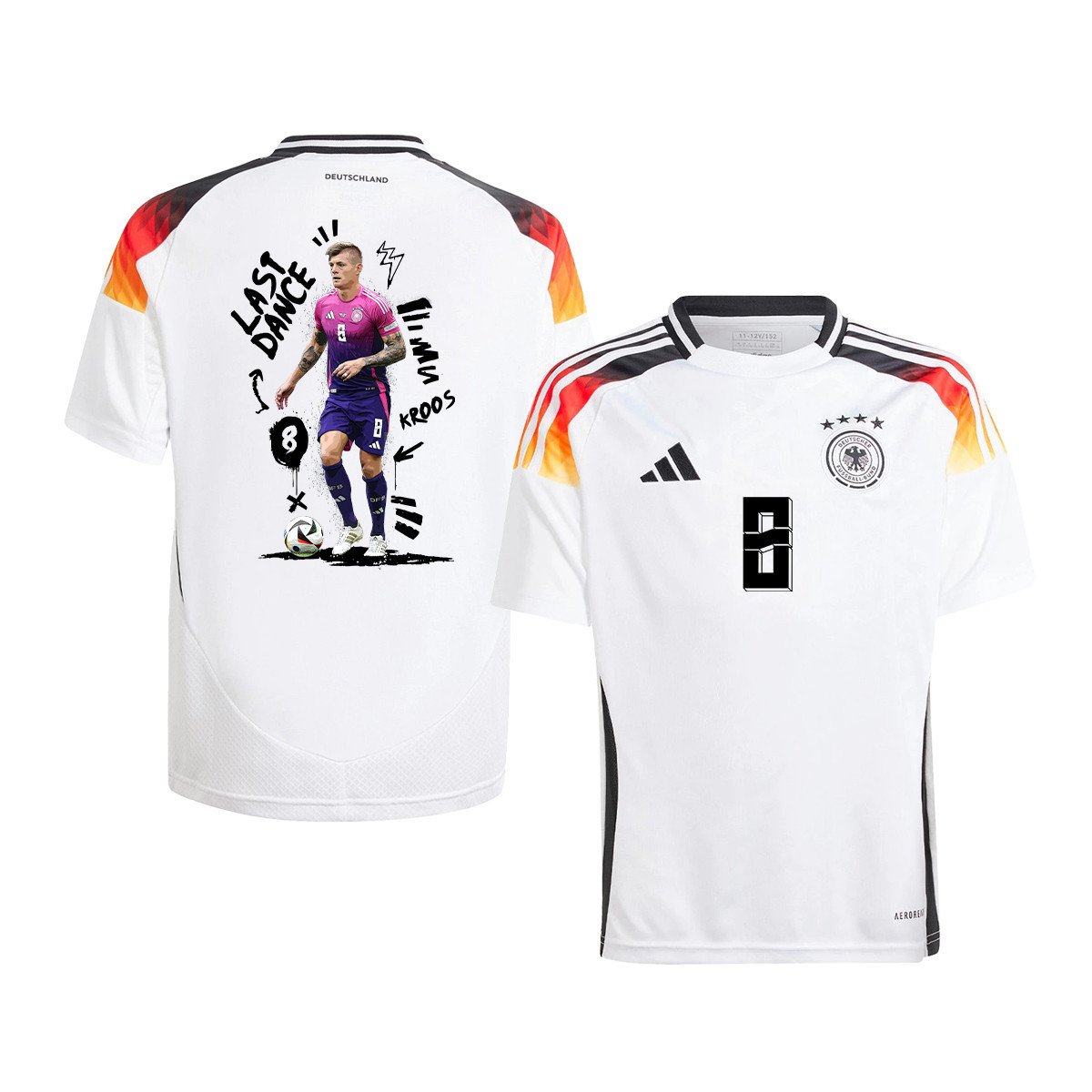Toni Kroos 8 Farewell to Football Germany 2024/25 YOUTH Jersey