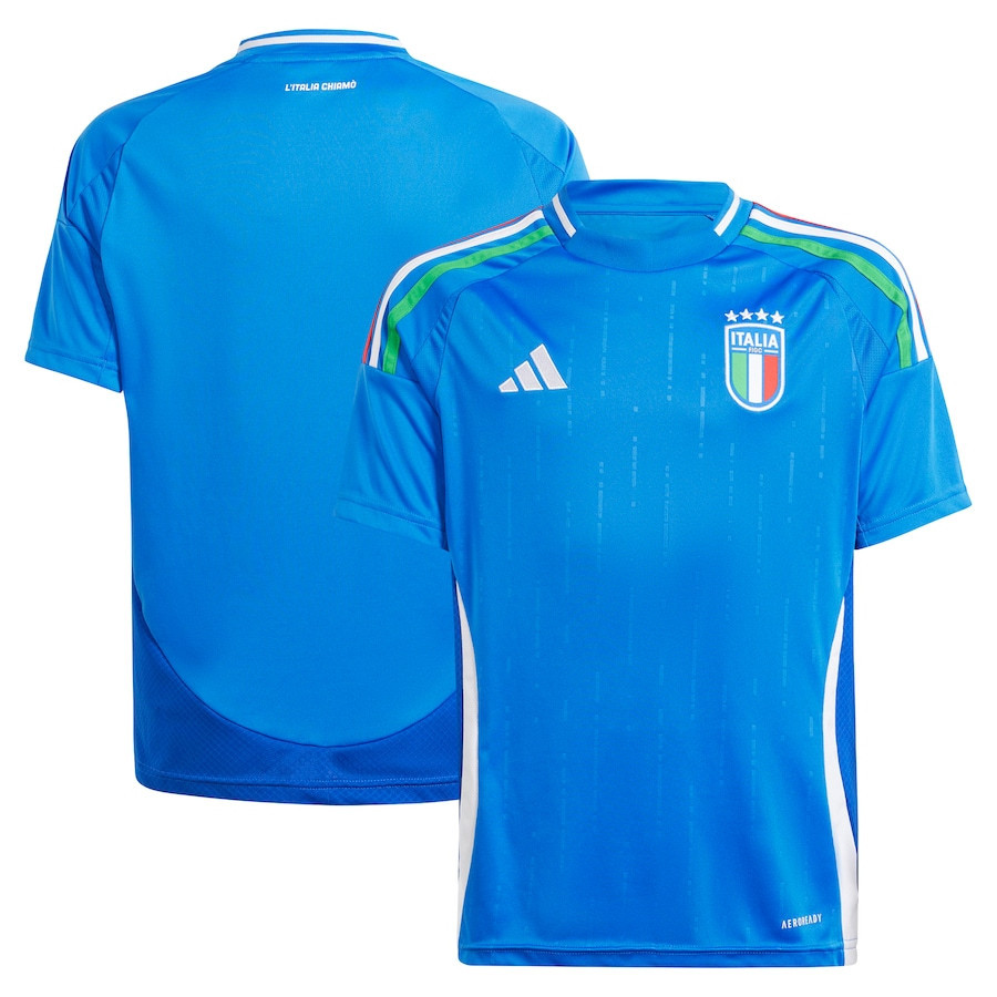Italy 2024/25 YOUTH Home Jersey – Blue