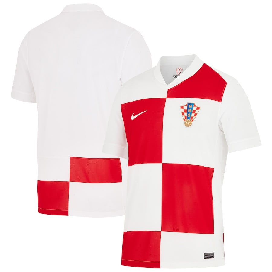 Croatia National Team 2024 Home Men Jersey – White