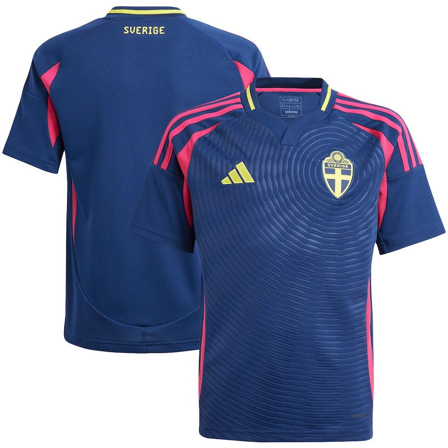 Sweden National Team 2024 Away YOUTH Jersey – Navy