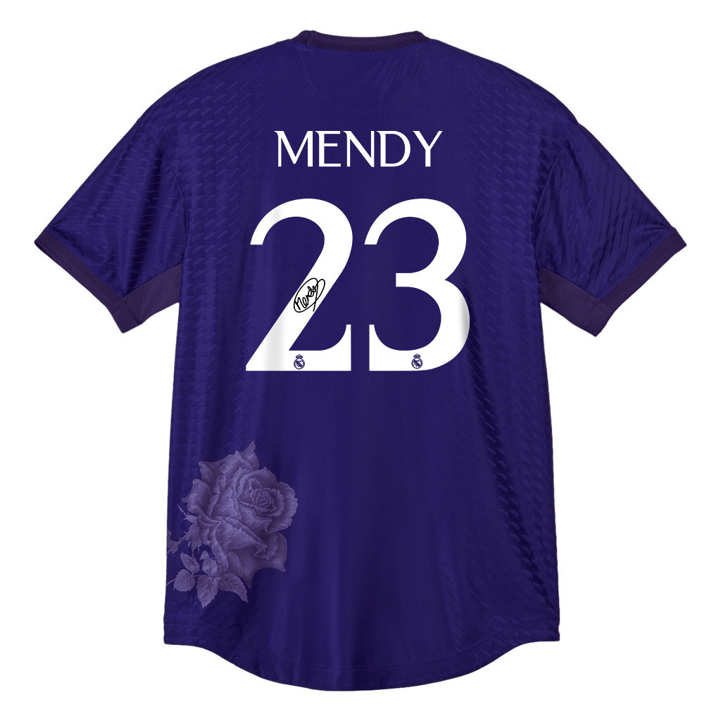 Ferland Mendy 23 Signed Real Madrid X Y-3 23/24 Fourth Men Jersey – Limited Collection
