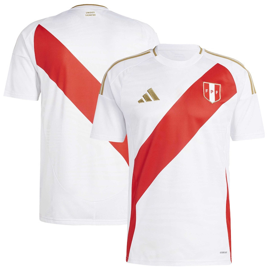 Peru National Team 2024 Home Men Jersey – White