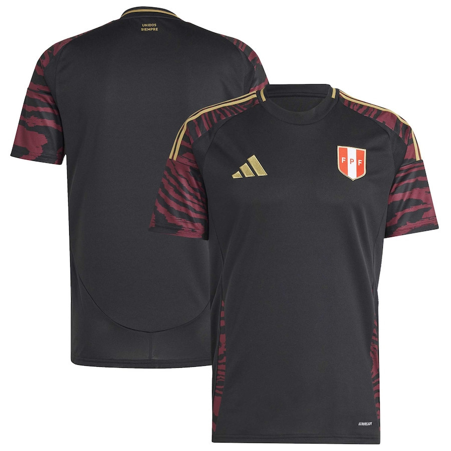 Peru National Team 2024 Away Men Jersey – Black