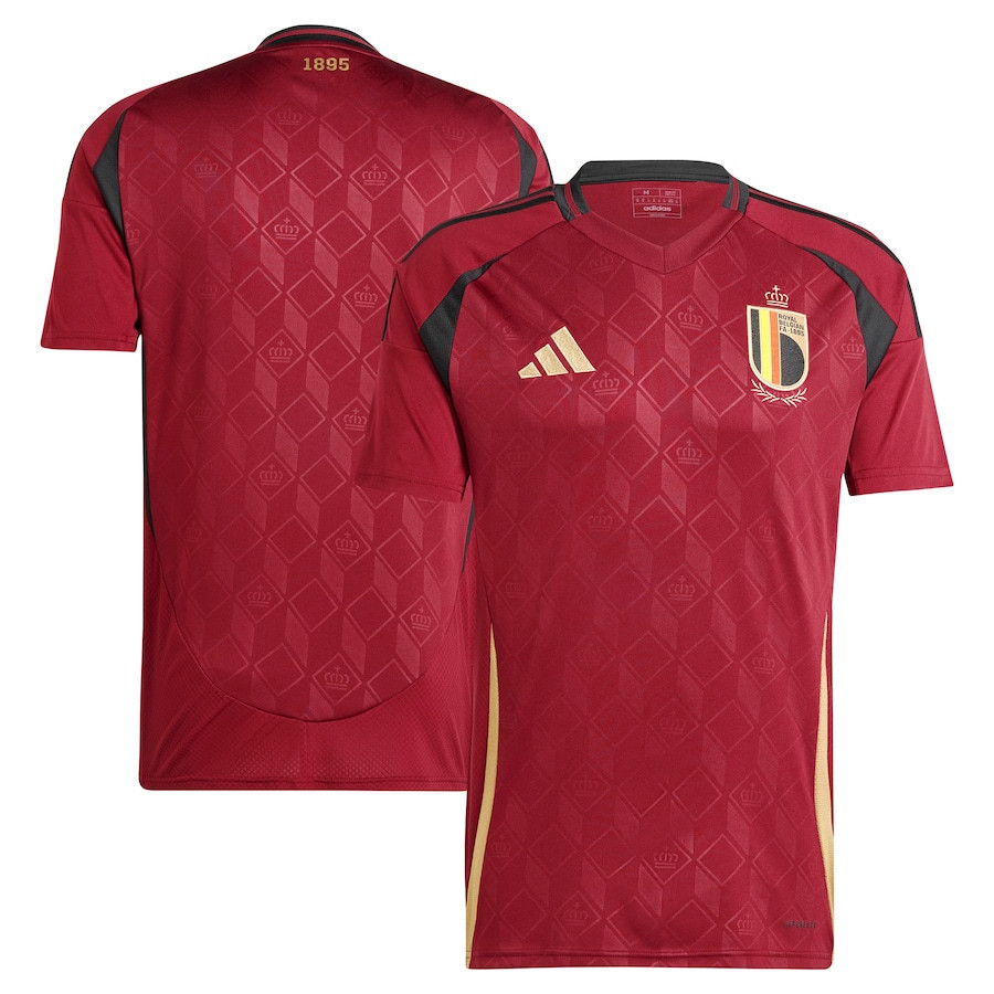 Belgium National Team 2024 Home Men Jersey – Burgundy