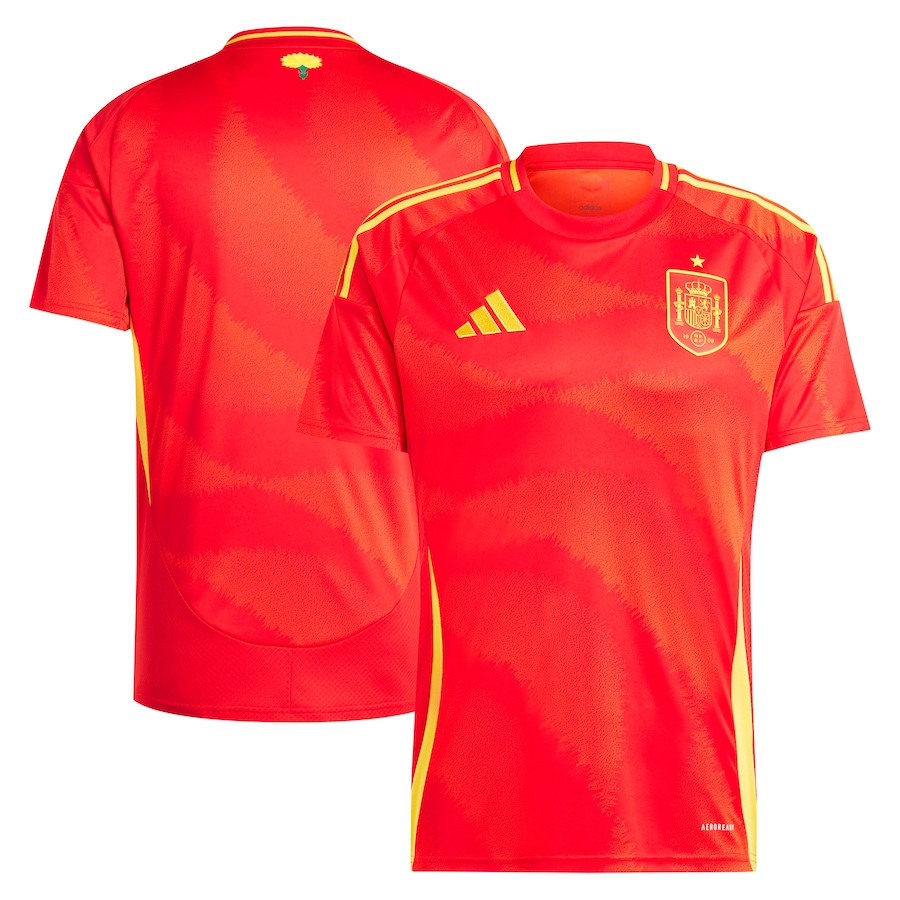 Spain National Team 2024 Home Men Jersey – Scarlet