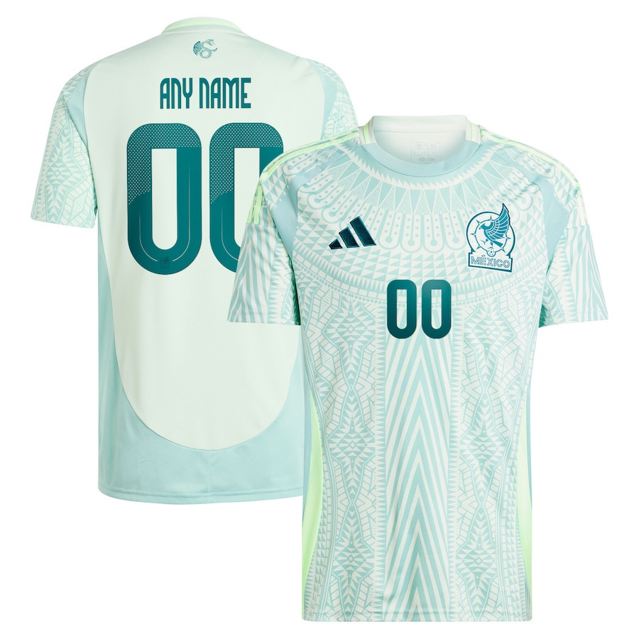 Mexico National Team 2024 Away Custom Men Jersey – Green