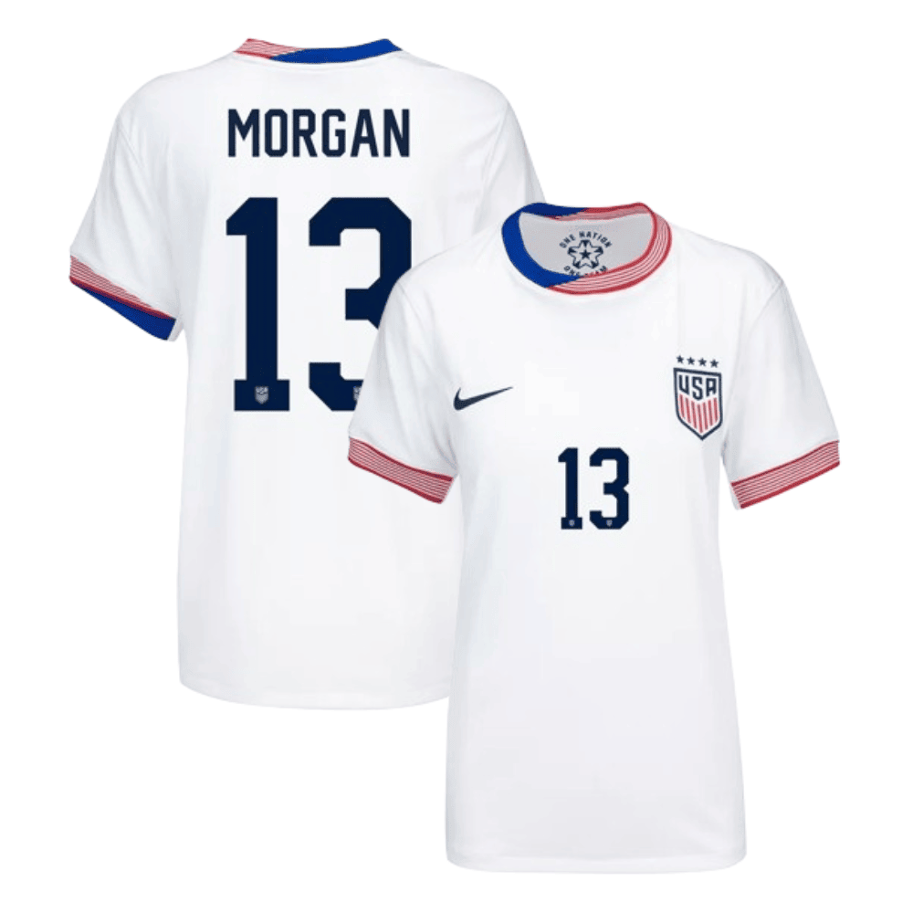 Alex Morgan 13 USWNT 2024 American Women Classic Home Stadium Jersey