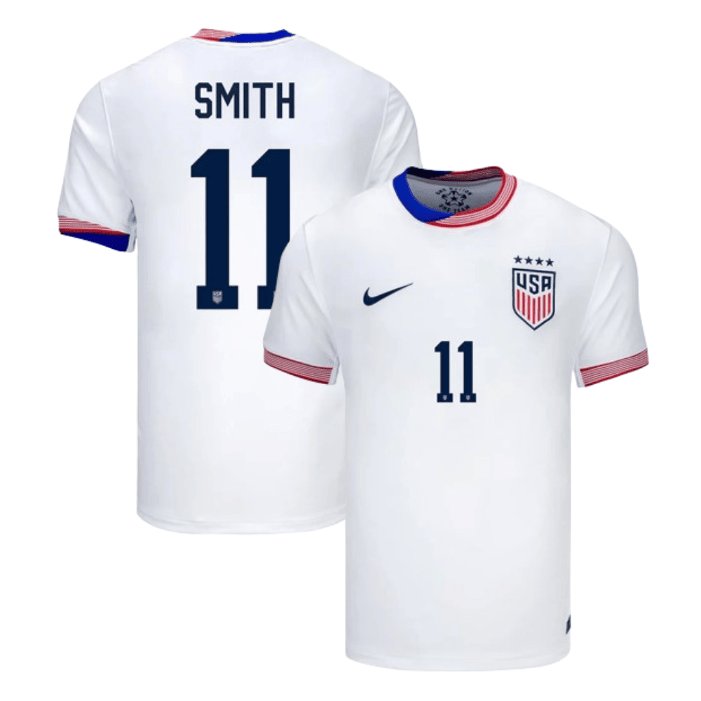 Sophia Smith 11 USWNT 2024 American Classic Home Stadium Jersey – Men White