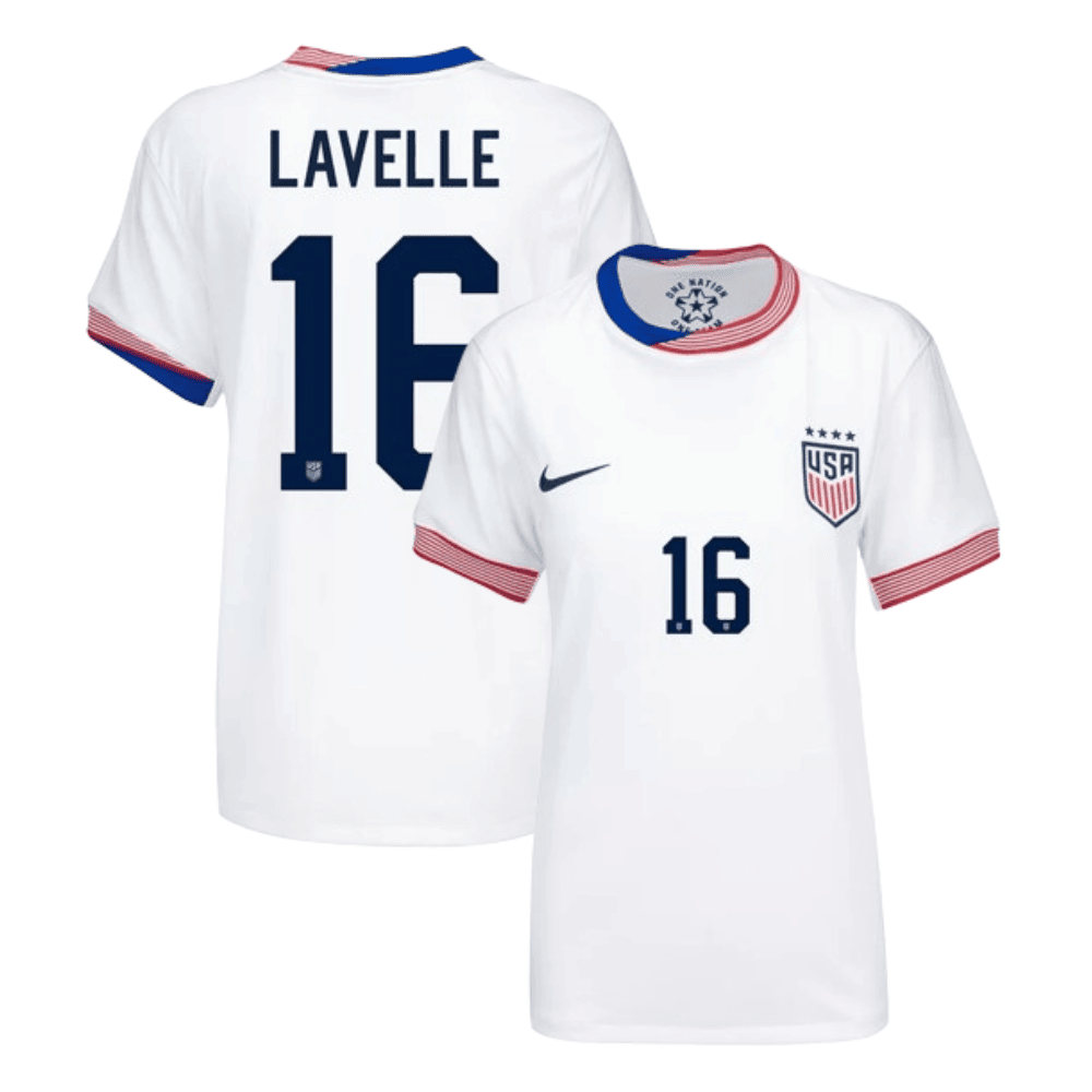 Rose Lavelle 16 USWNT 2024 American Women Classic Home Stadium Jersey