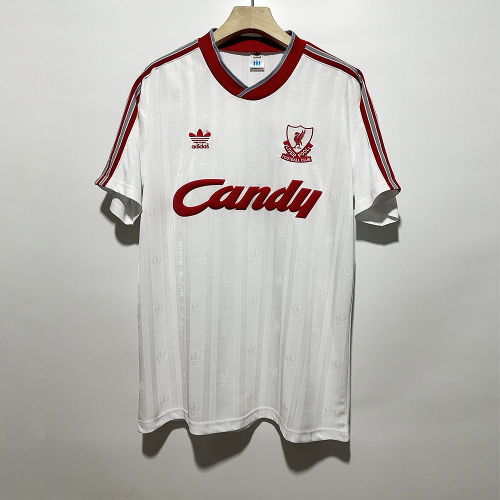 Liverpool 1988-89 Match Third Retro Jersey – Men White
