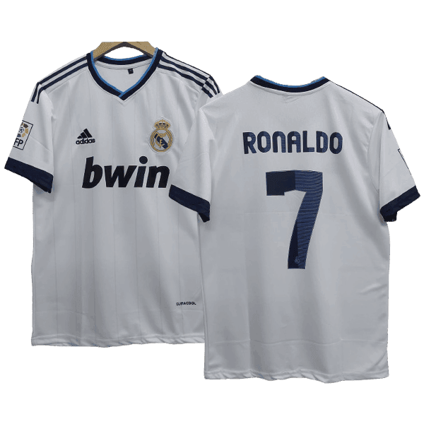 Cristiano Ronaldo Real Madrid 2012-13 Home Men Jersey – White