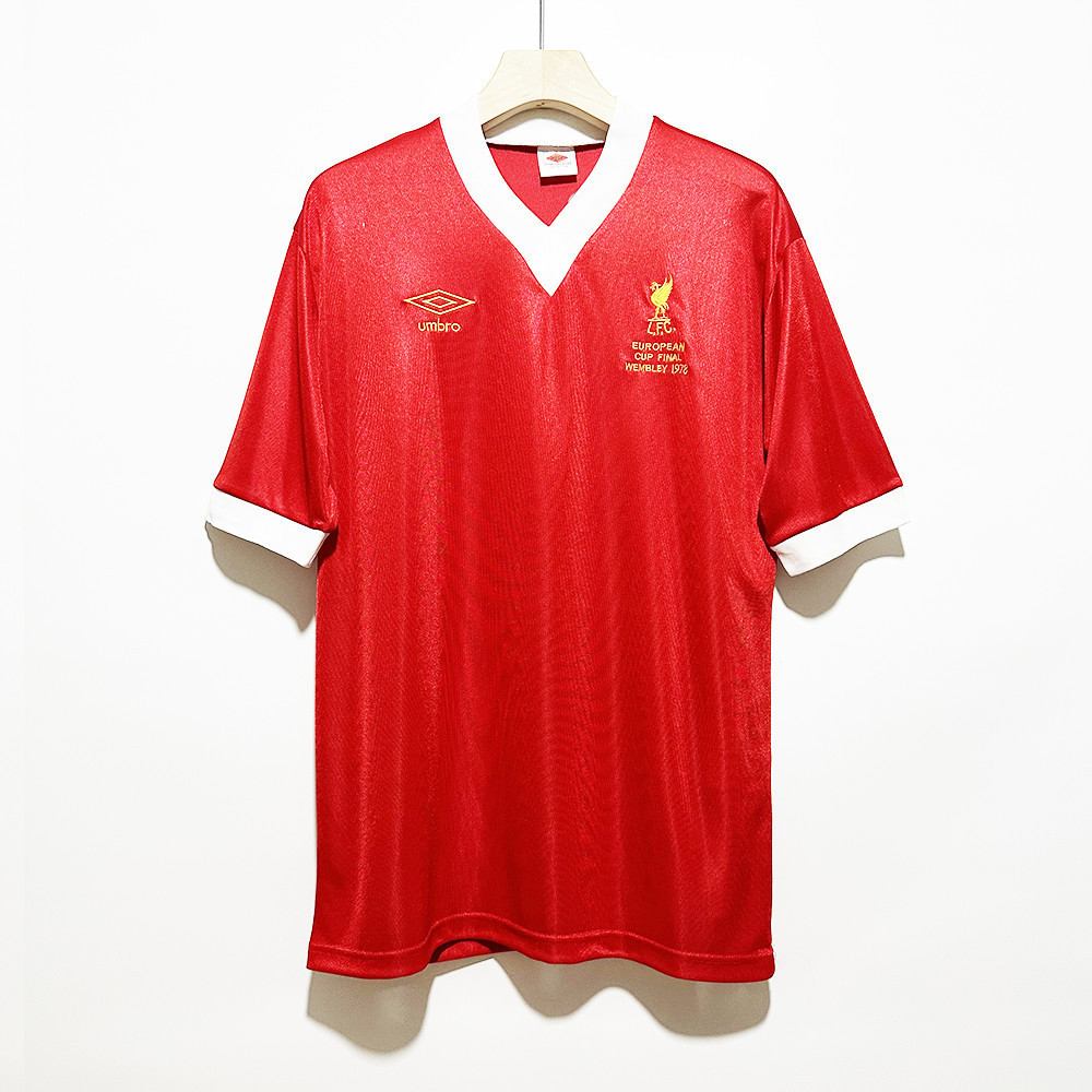Liverpool Euro 1978 Final Retro Jersey – Men Red