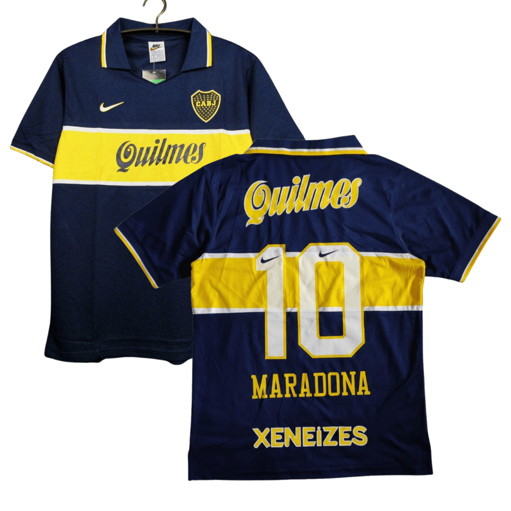 Maradona Boca Juniors 1996-97 Men Jersey – Blue