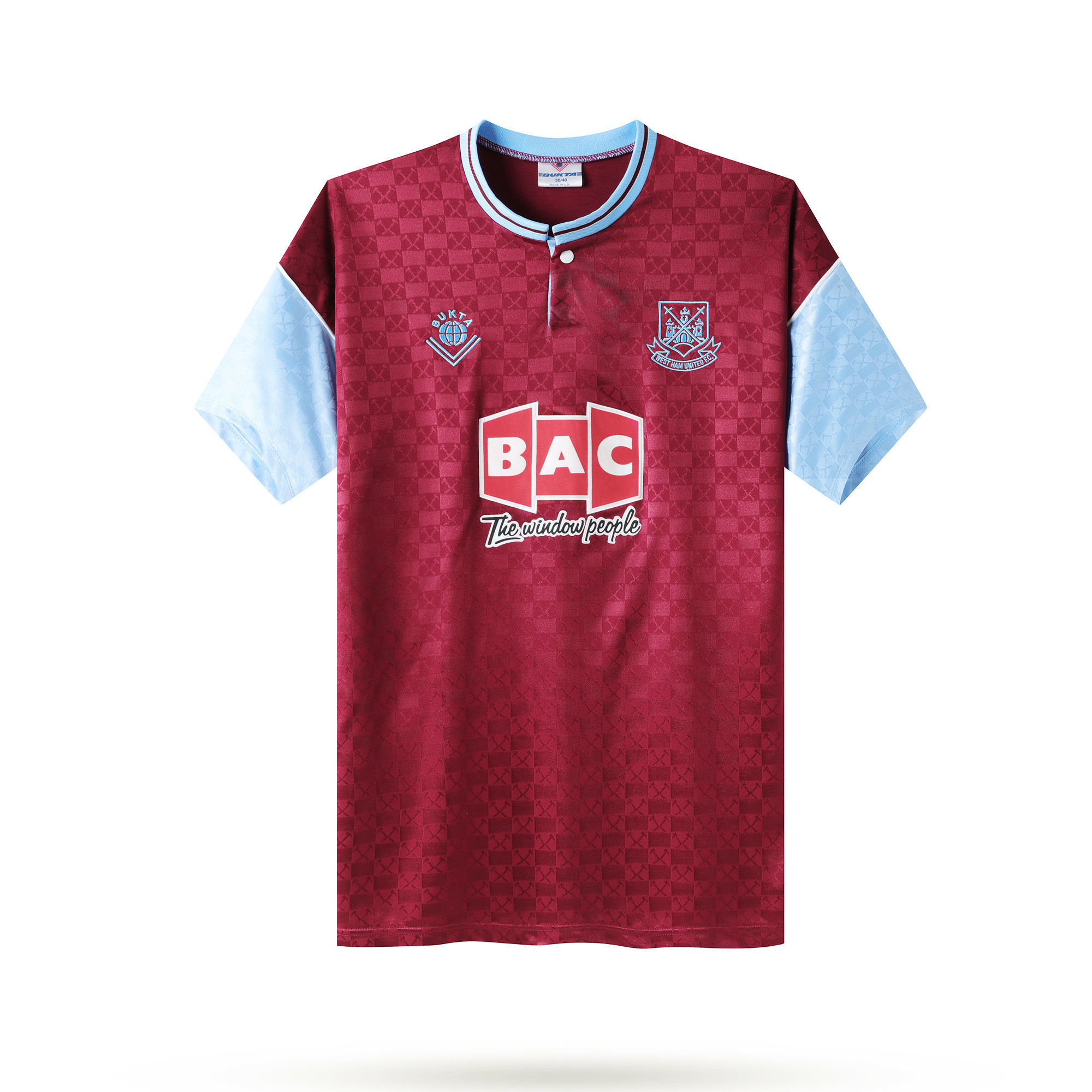 West Ham United 1989-90 Home Men Retro Jersey