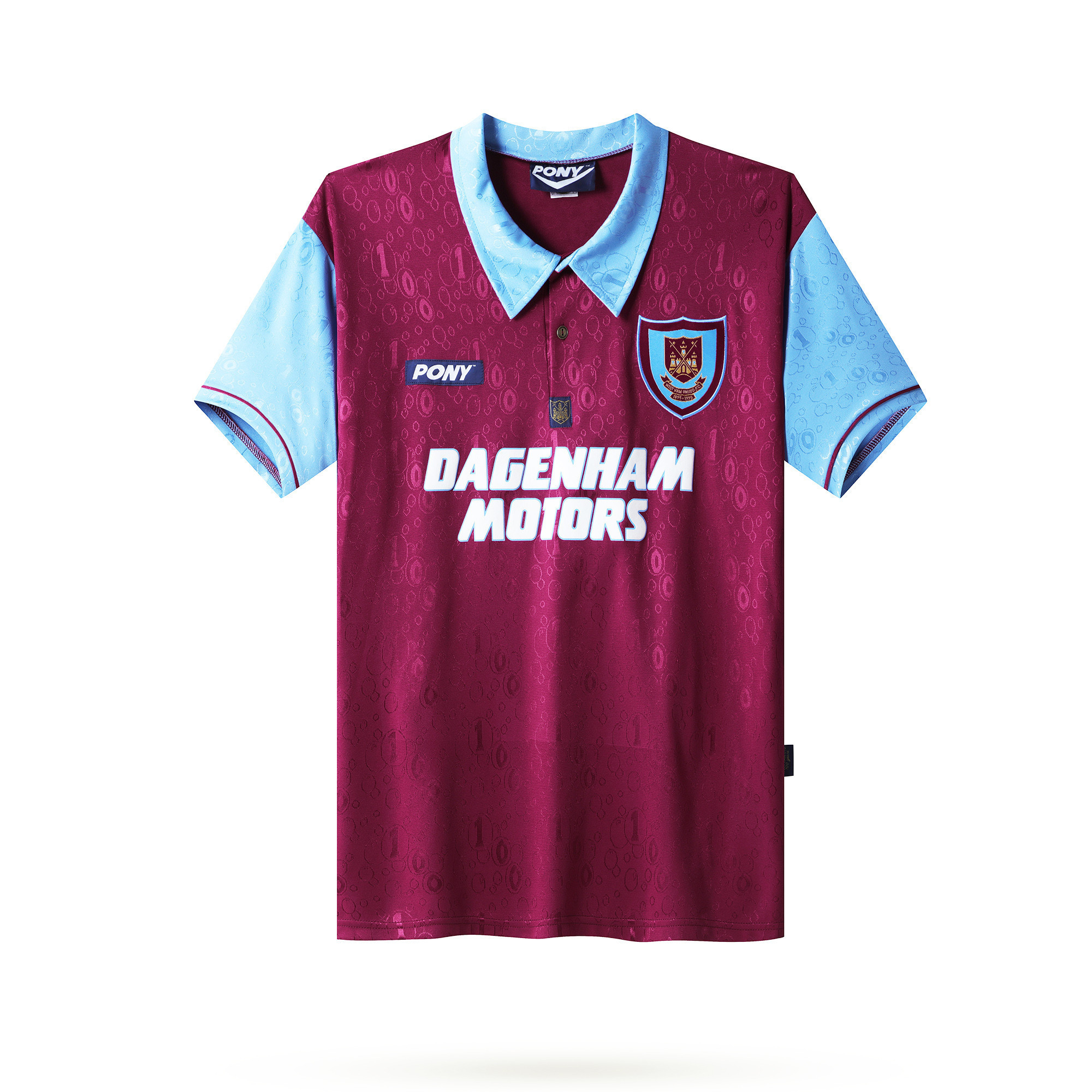 West Ham United 1995-1997 Home Men Retro Jersey