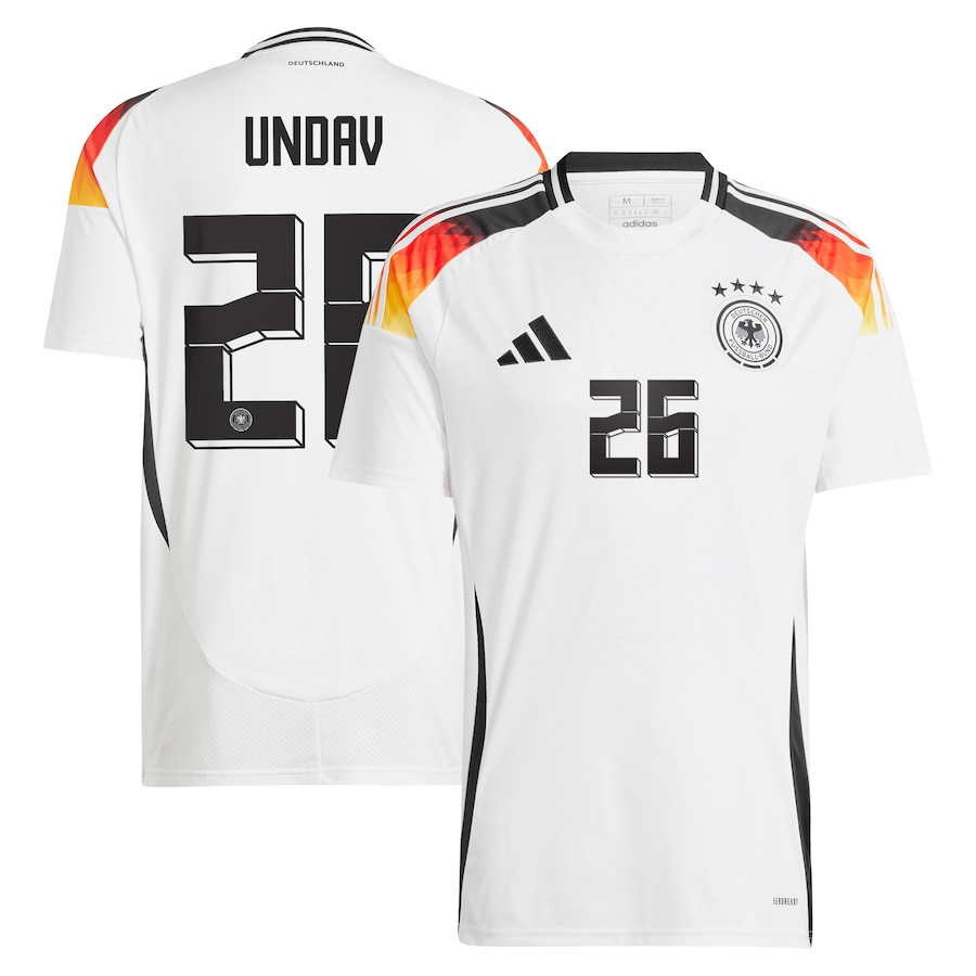 Deniz Undav 26 Germany National Team 2024 Home Men Jersey – White