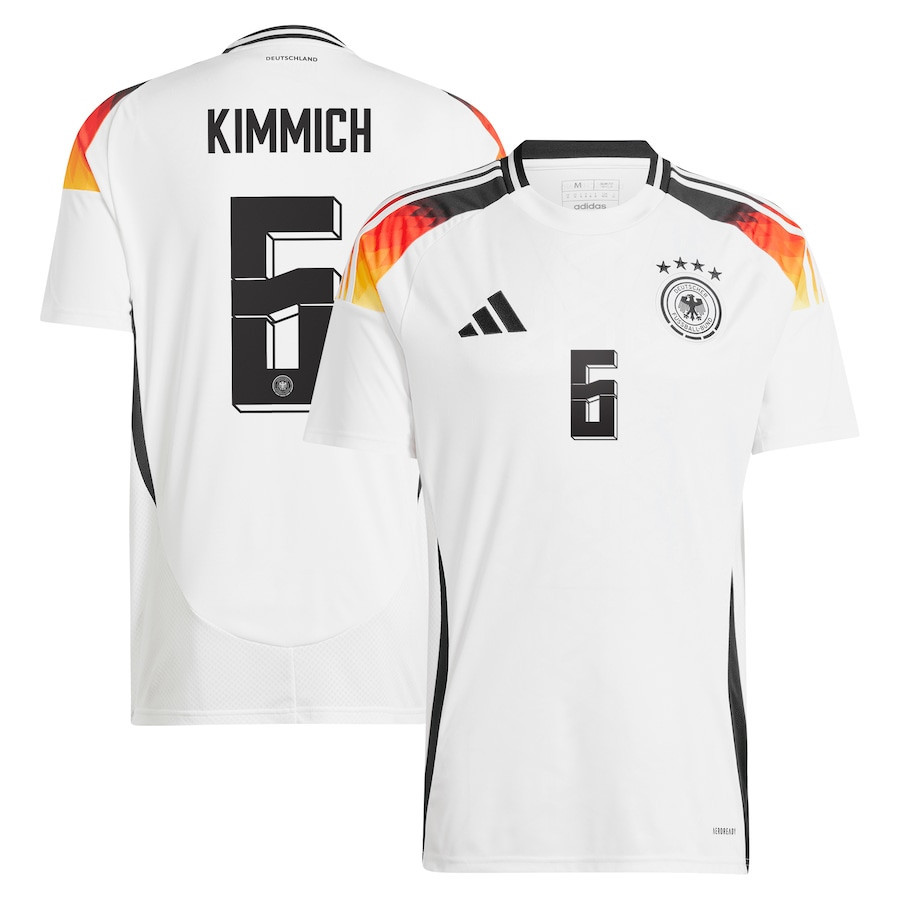 Joshua Kimmich 6 Germany National Team 2024 Home Men Jersey – White