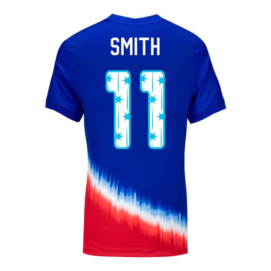Sophia Smith 11 USWNT 2024 SheBelieves Cup Away Stadium WOMEN Jersey